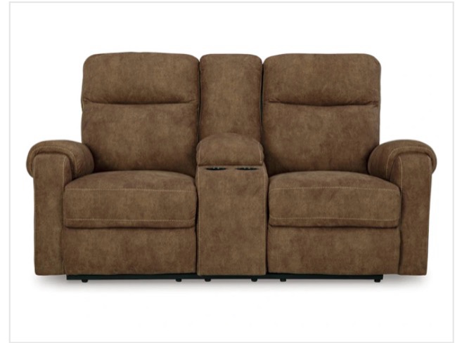 Living Room Edenwold Reclining Loveseat with Console