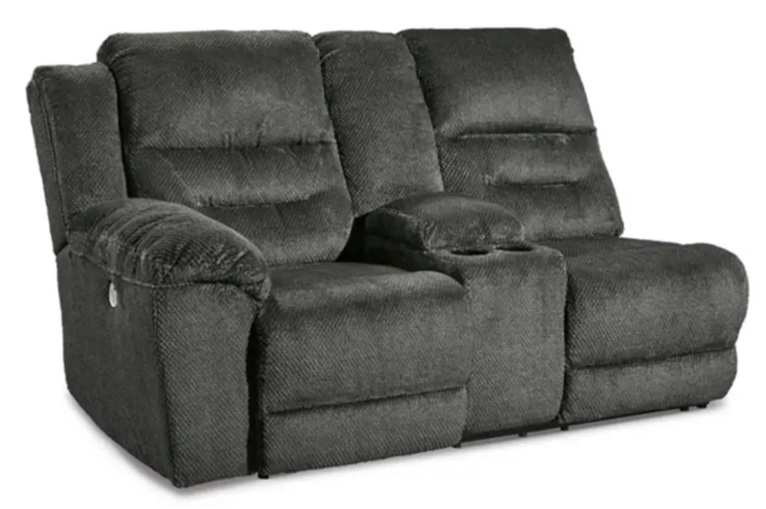 Nettington Left-Arm Facing Power Reclining Loveseat With Console