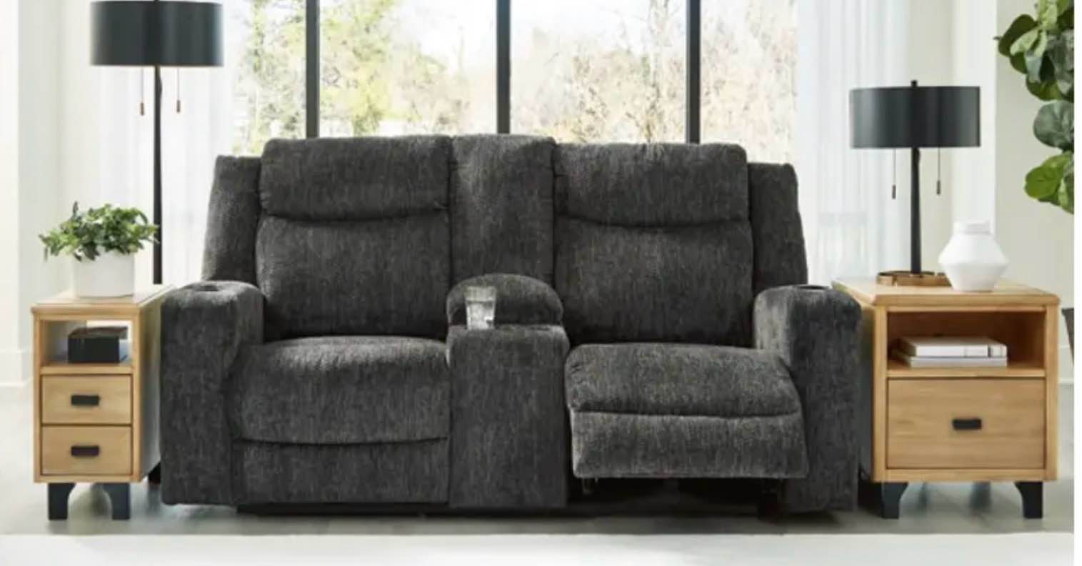 Martinglenn Power Reclining Loveseat With Console