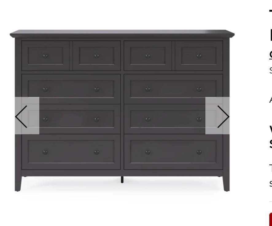  Grace Dresser Raven 