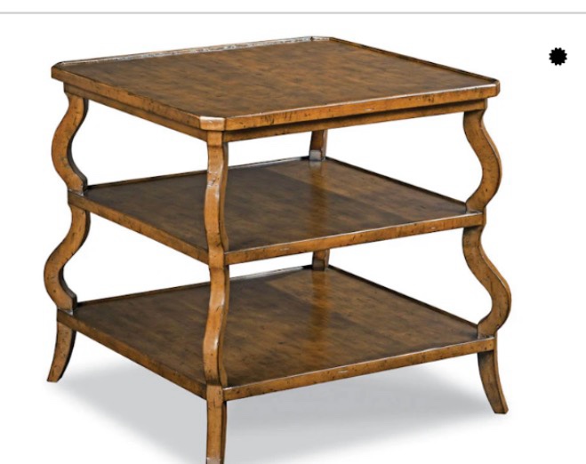 Woodbridge Furniture Living Room Sonoma Tiered Side Table 1207-08 at Klingman's