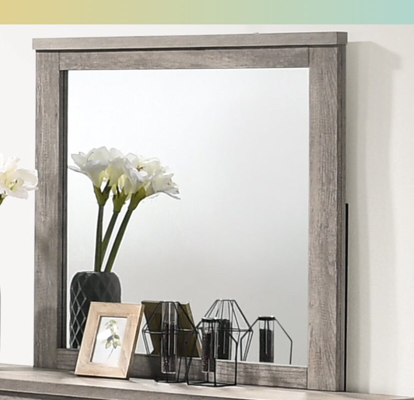 B156M Round Hill Furniture Mirror