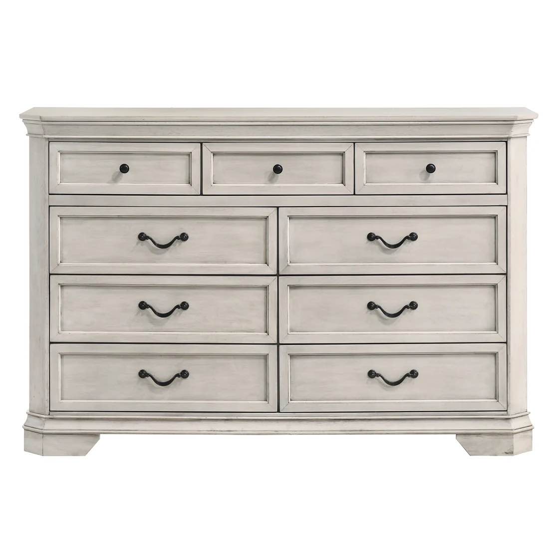 Roundhill Furniture Maderne Traditional Wood 9-Drawer Dresser