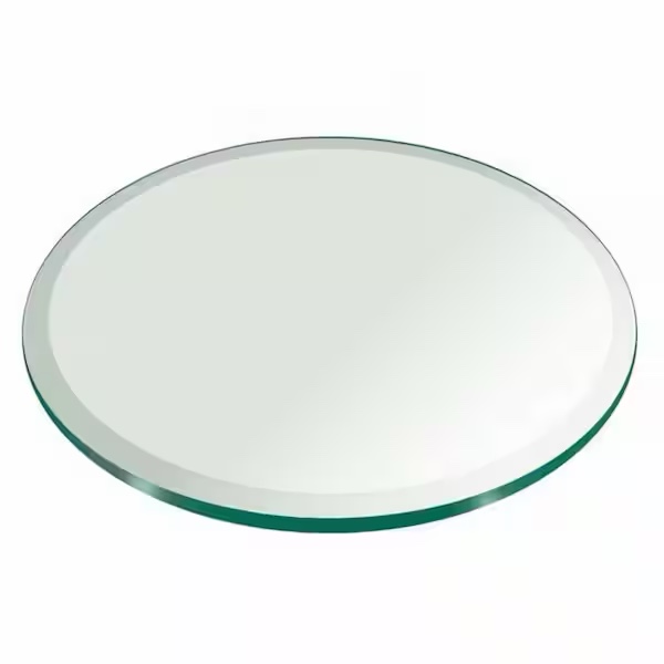 Similar Clear Round Glass Table Top
