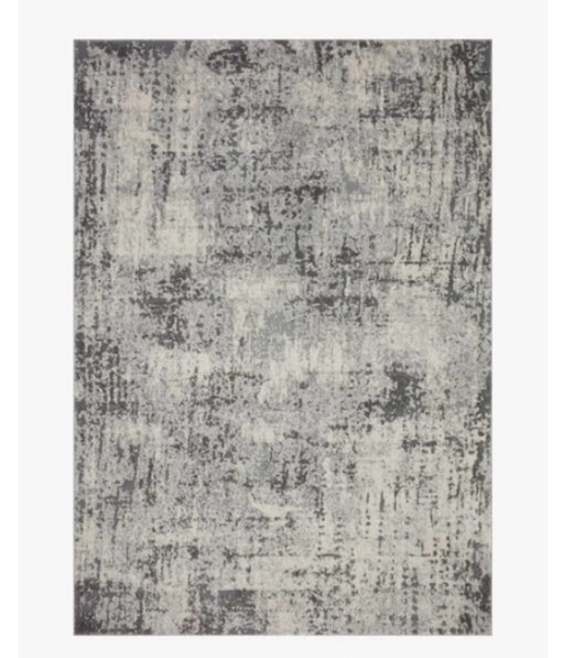 Sutton Toby Charcoal, Ivory Area Rug 4 x 6