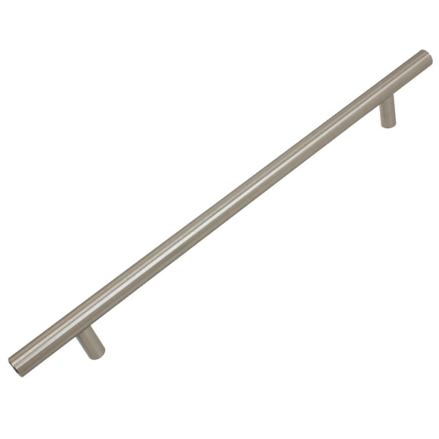 GlideRite 9 in. Center Solid Thick Cabinet Bar Pulls  Stainless Steel  Pack of 10