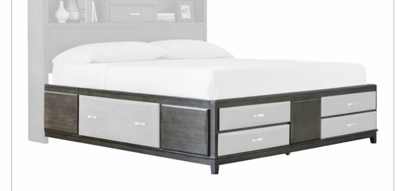 Caitbrook King Storage Rails and Footboard