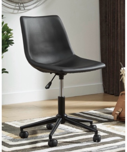 Swivel Home Office Desk Chair with Bucket Seat