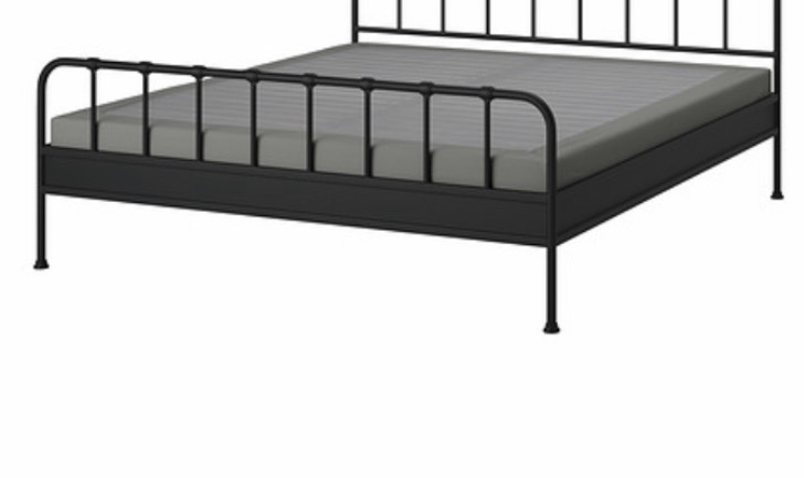 TFS Bed Foundation 5”x37-1/2”x79” twin XL Black