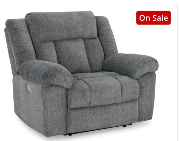 Boulevard Living Room Tip-Off Power Recliner