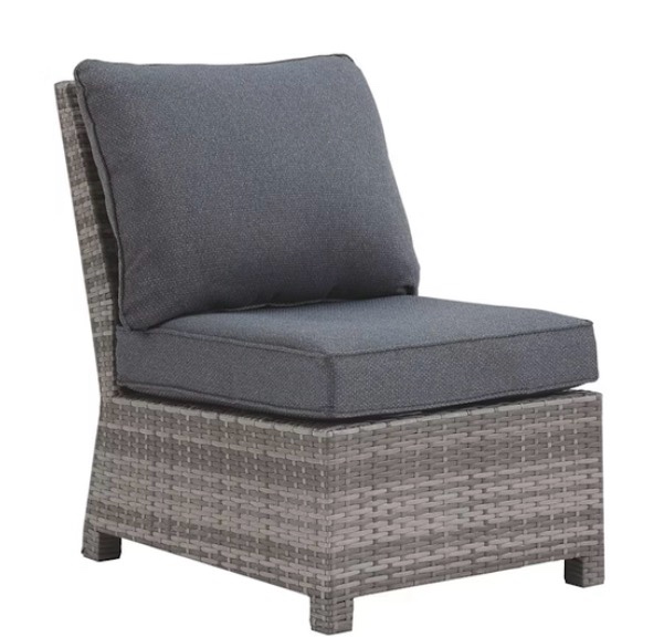 Salem Beach Armless Chair with Cushion
