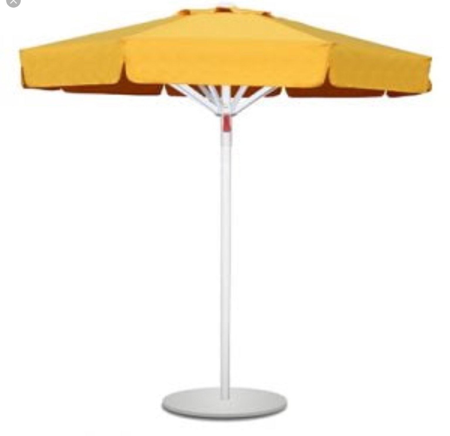BOTTOM POLE ENCLOSED AFTER PLACINGUMBRELLA