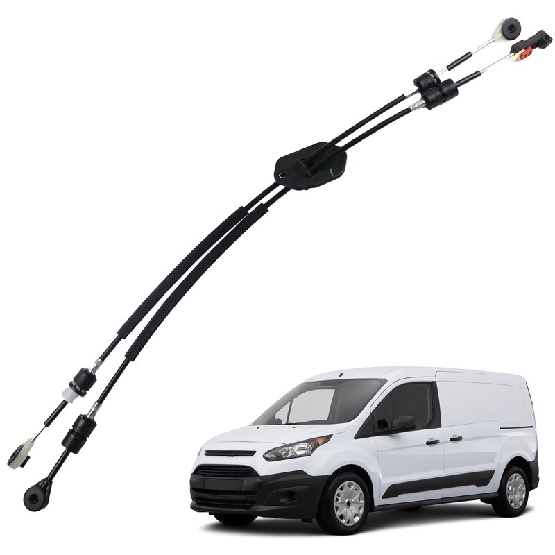yzusgomumu 6c1r-7e395-la transmission gear change cable compatible with 2006-2014 ford transit mk7 2.2 2.4 rwd gear selector linkage cable replaces cc1r-7e395-la cc1r7e395la 1749585