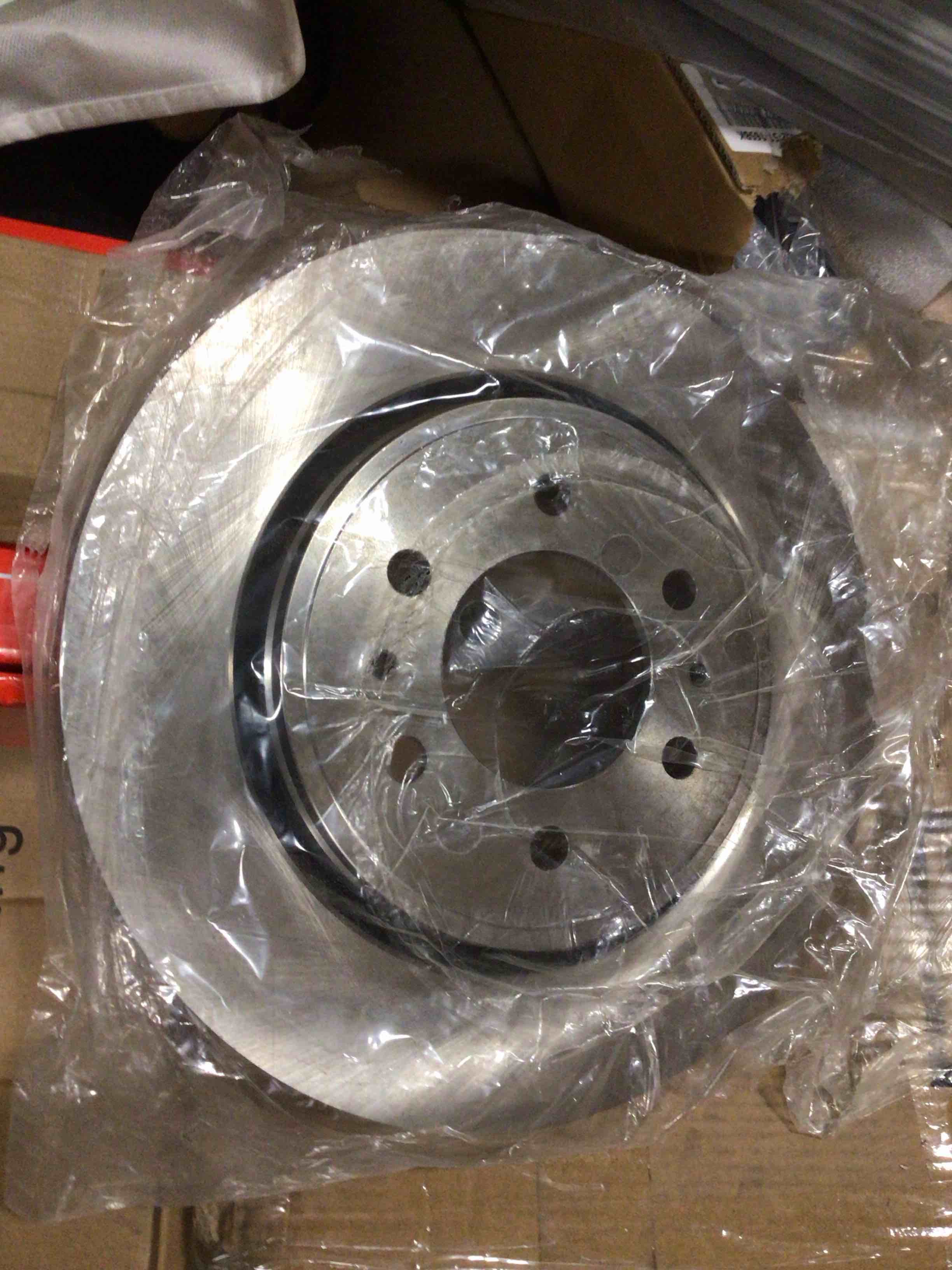 Condition photo showing As Is for acdelco disc brake rotor 18a2461a fits select: 2010-2020 ford f150 2007-2021 ford expedition