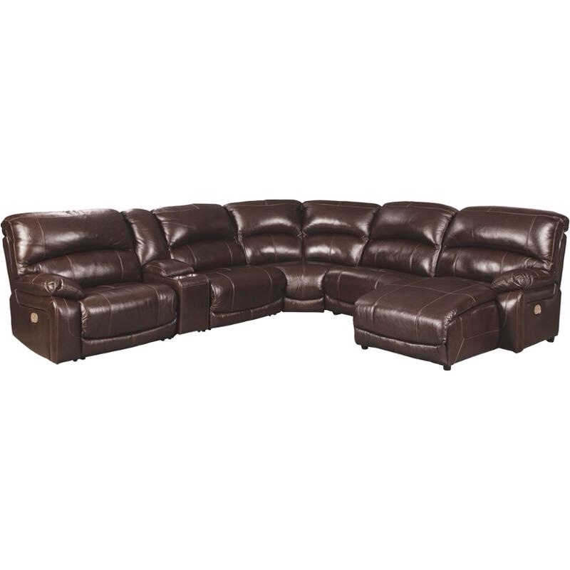 U5240219 Ashley Furniture Hallstrung - Chocolate Armless Recliner( incomplete missing pcs)