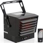 10000W Electric Garage  heater with remote& timer, Digital display black 