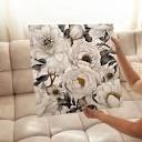 Floral Luxe Peonies III Modern pillow case