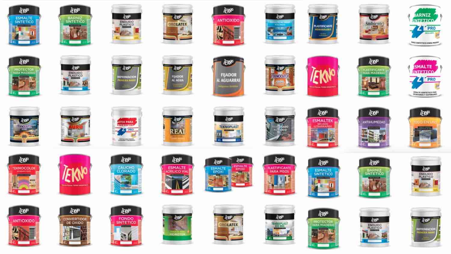 pallet of assorted paint 