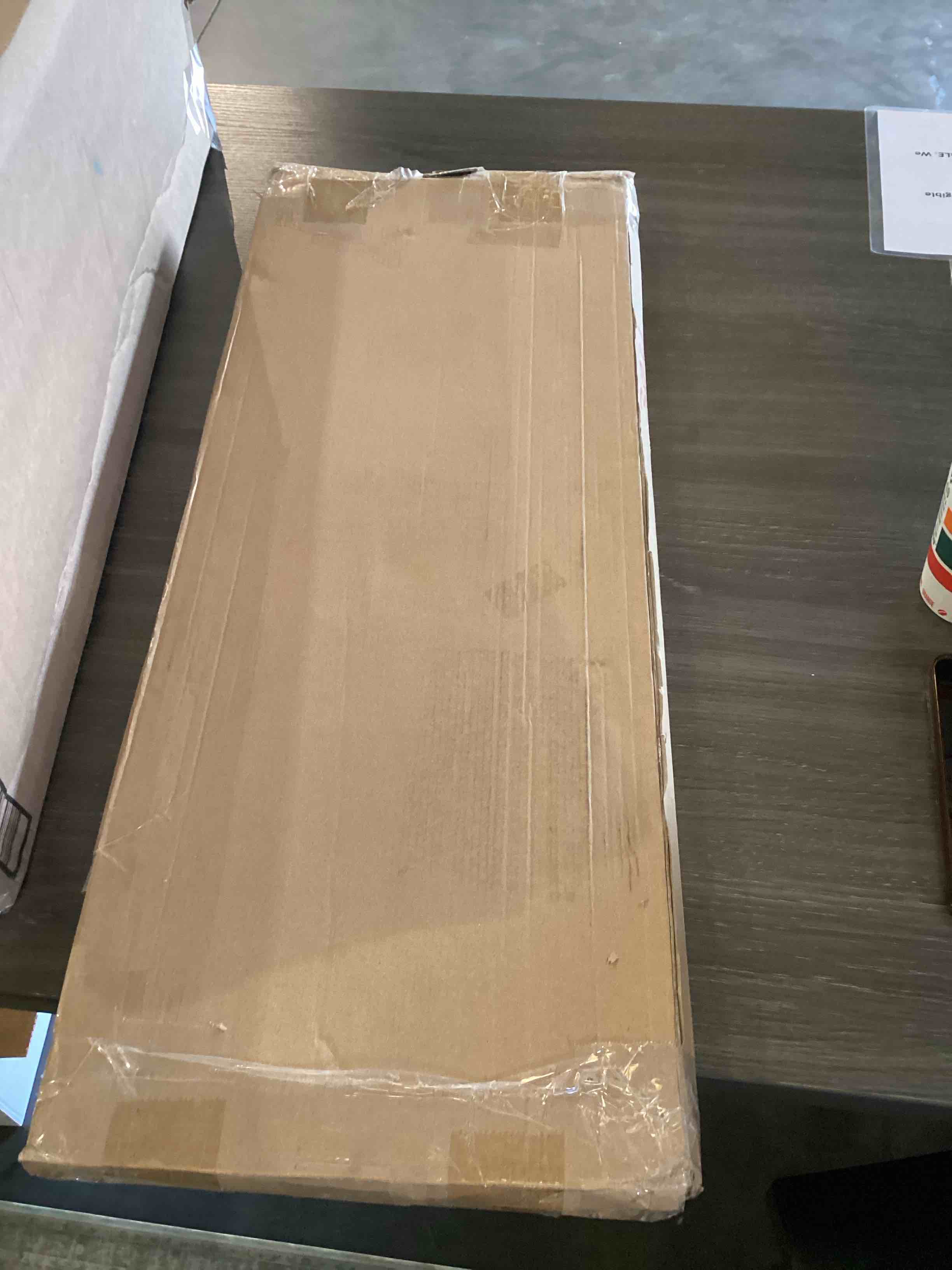 Condition photo showing As Is for LUANT 30 Inch Bathroom Shelf 3-Tier Wall Mounting Rack with Towel Bars, Extra Long Polished 30 Inch