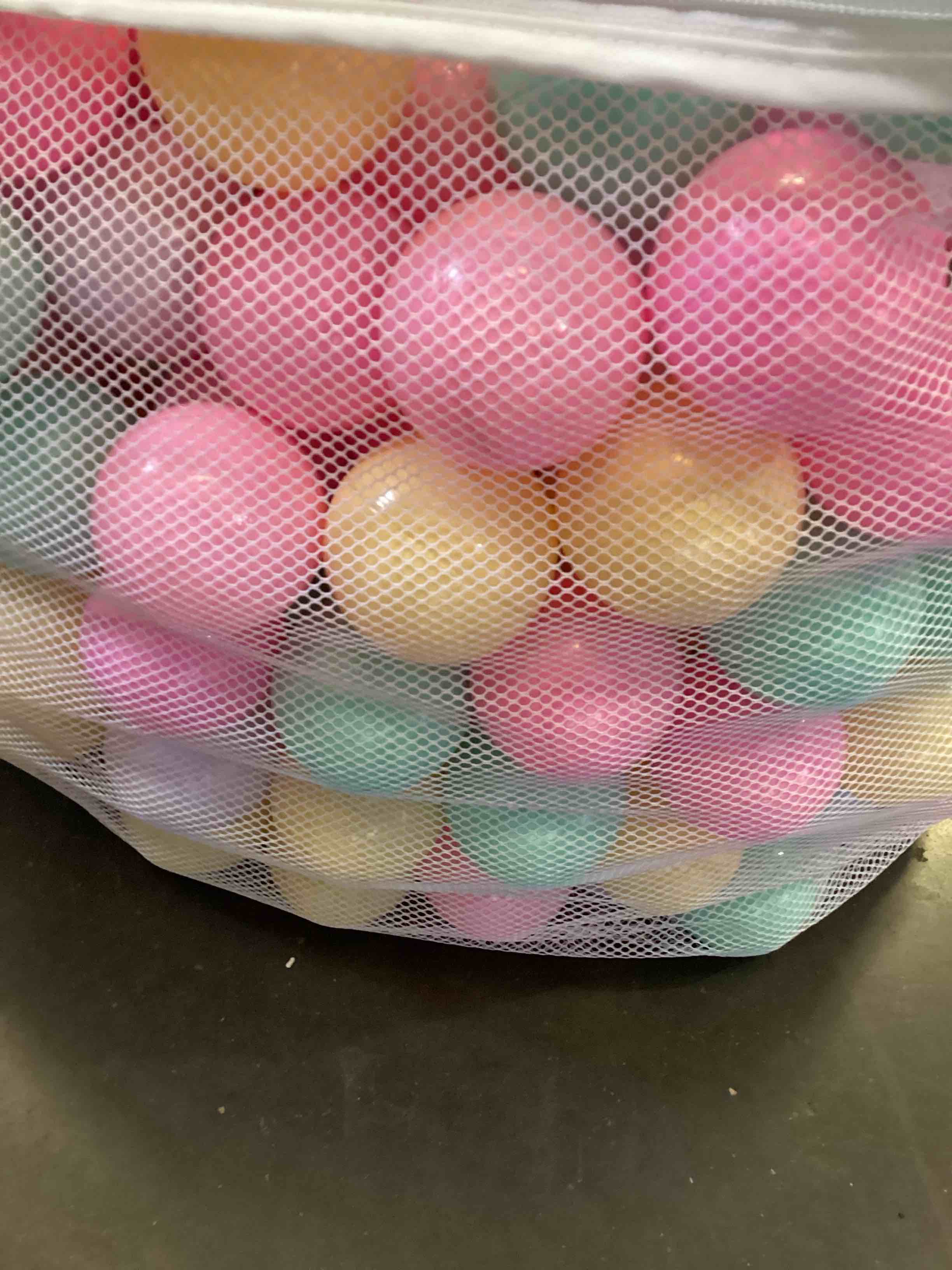 Condition photo showing As Is for ball pit balls 