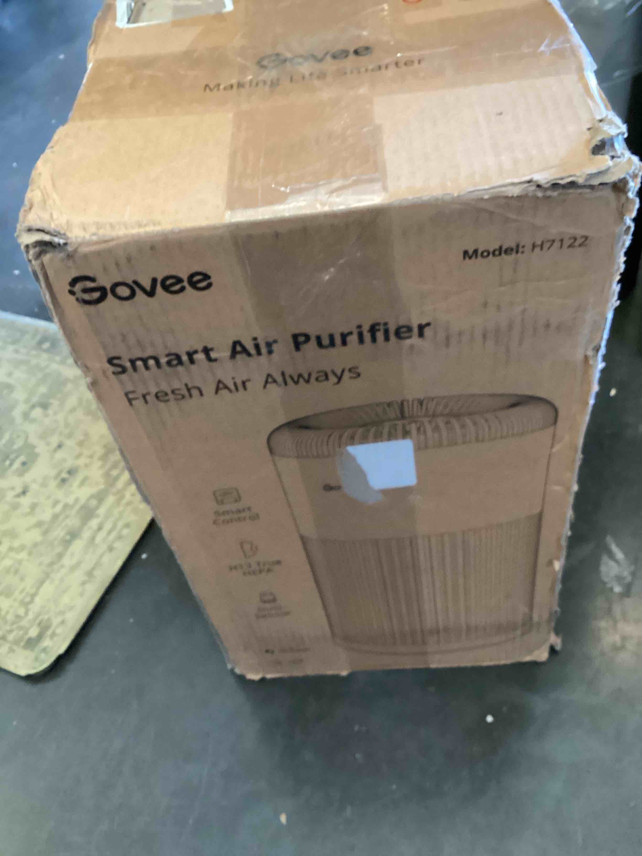 Condition photo showing As Is for Governor Smart Air Purifier