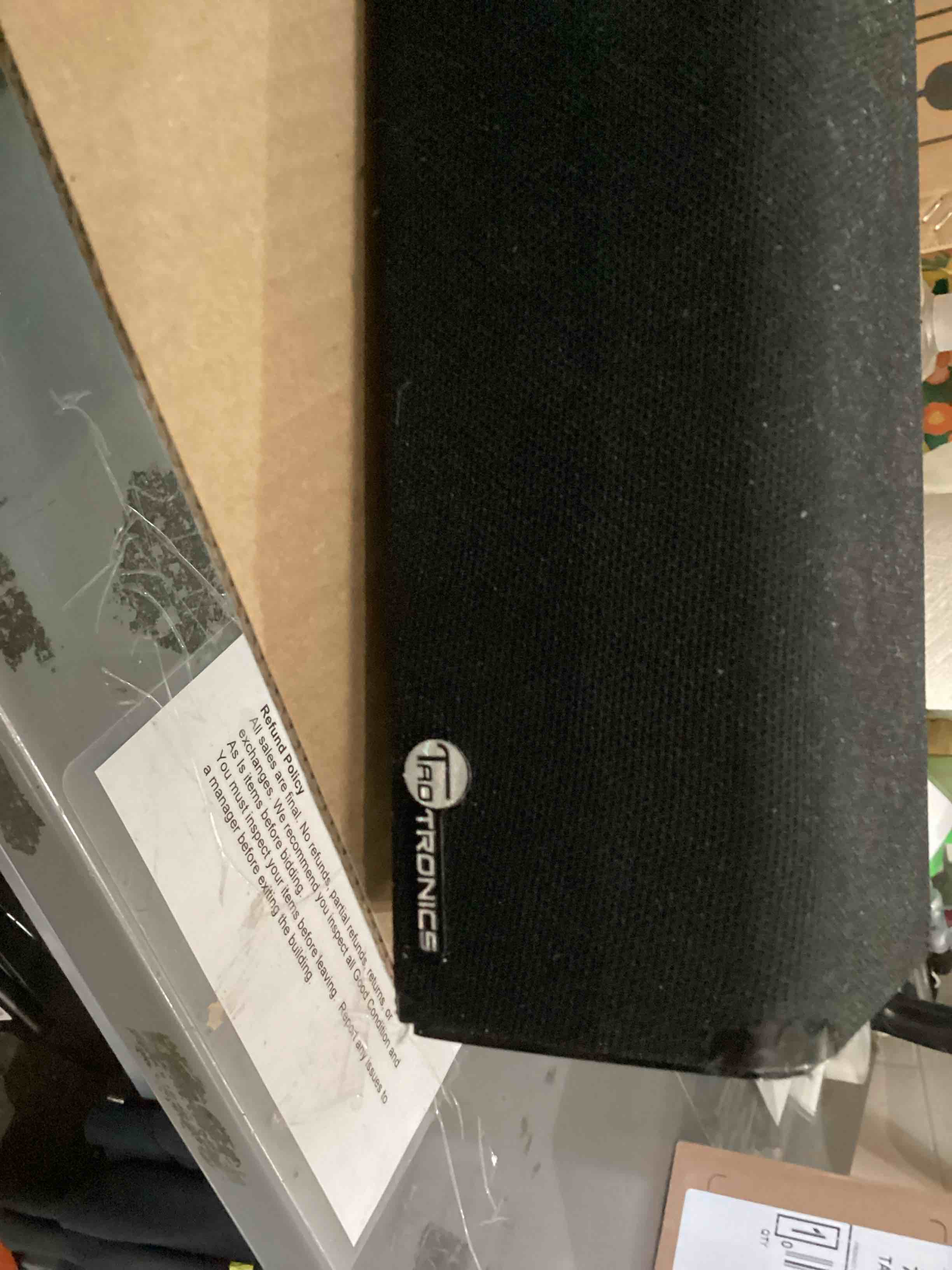 Condition photo showing As Is for Sound bar