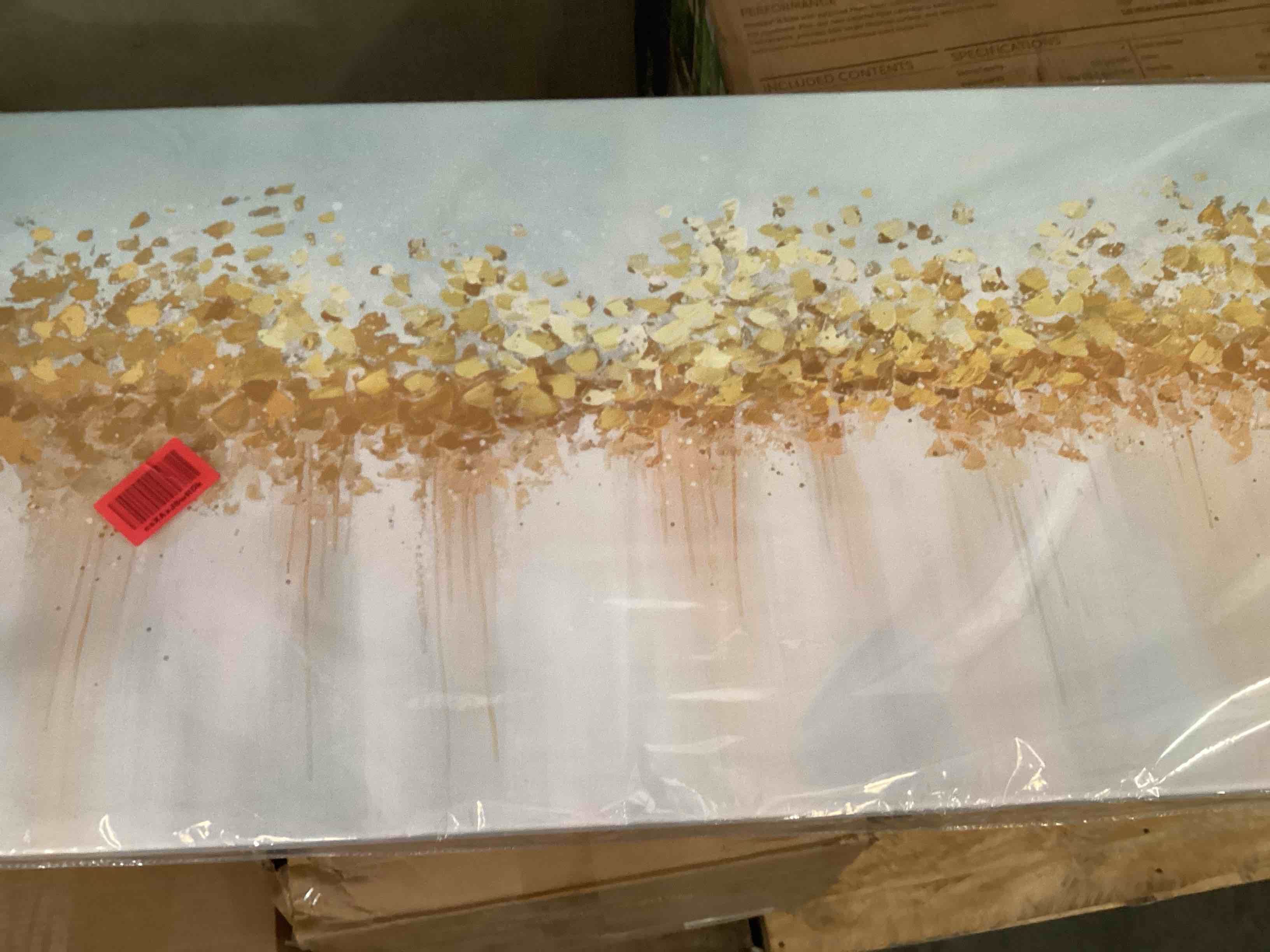 Condition photo showing Good Condition for belmrxne wall art abstract wall decor for living room nouveau canvas painting minimalist artwork modern wall prints home decor 24x48 inches 24"x48"