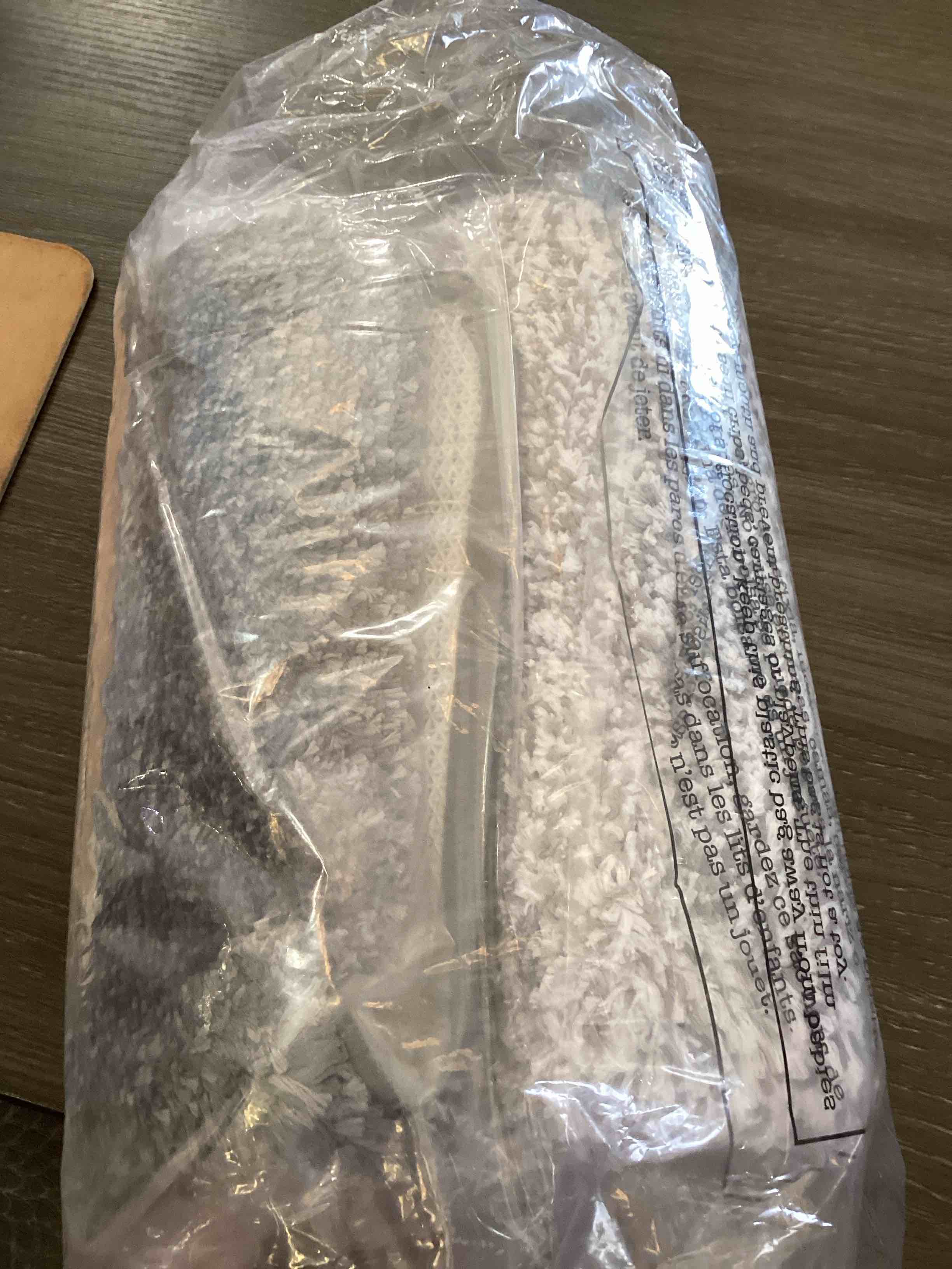 Condition photo showing As Is for rug