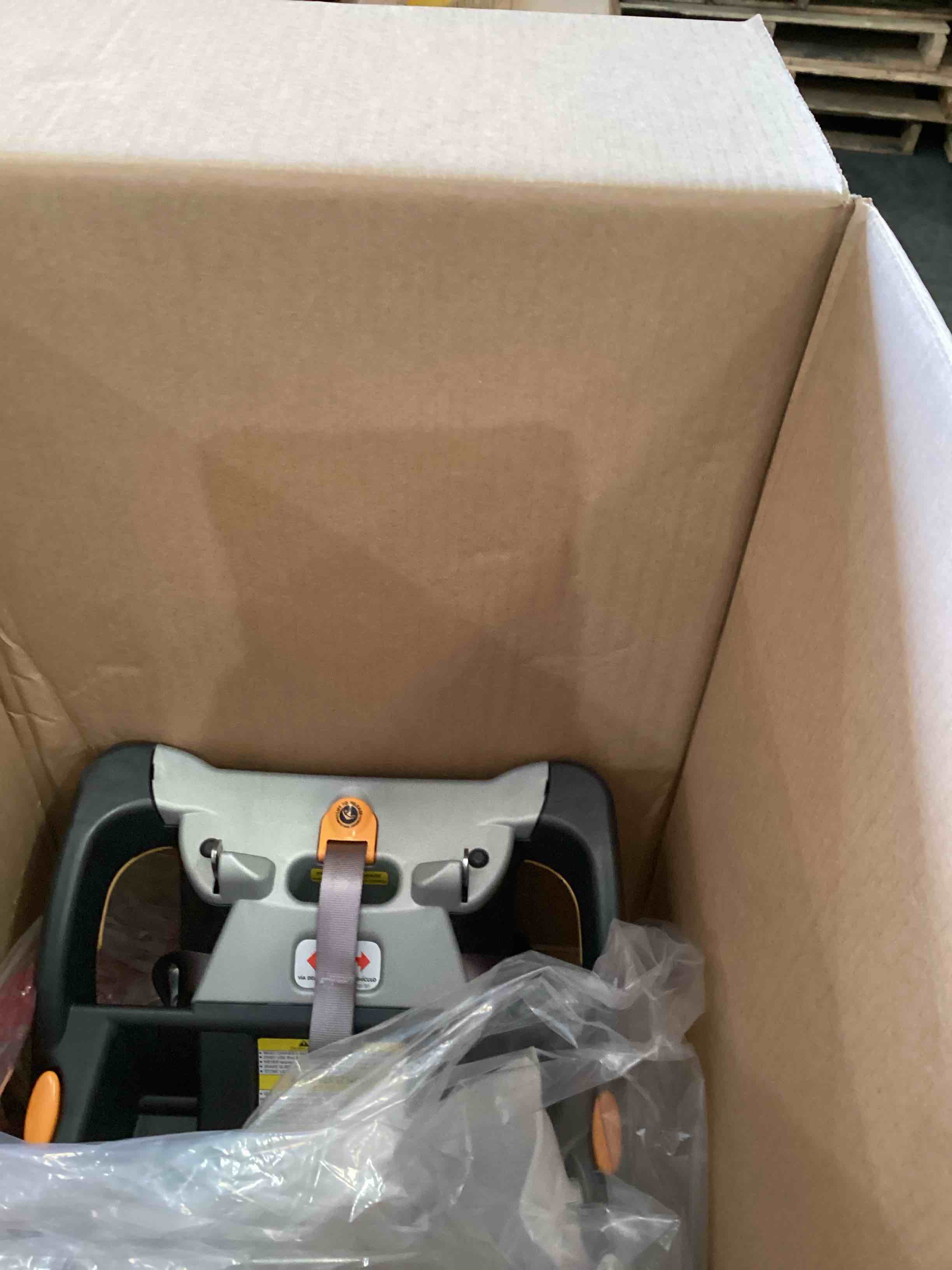 Condition photo showing As Is for car seat base