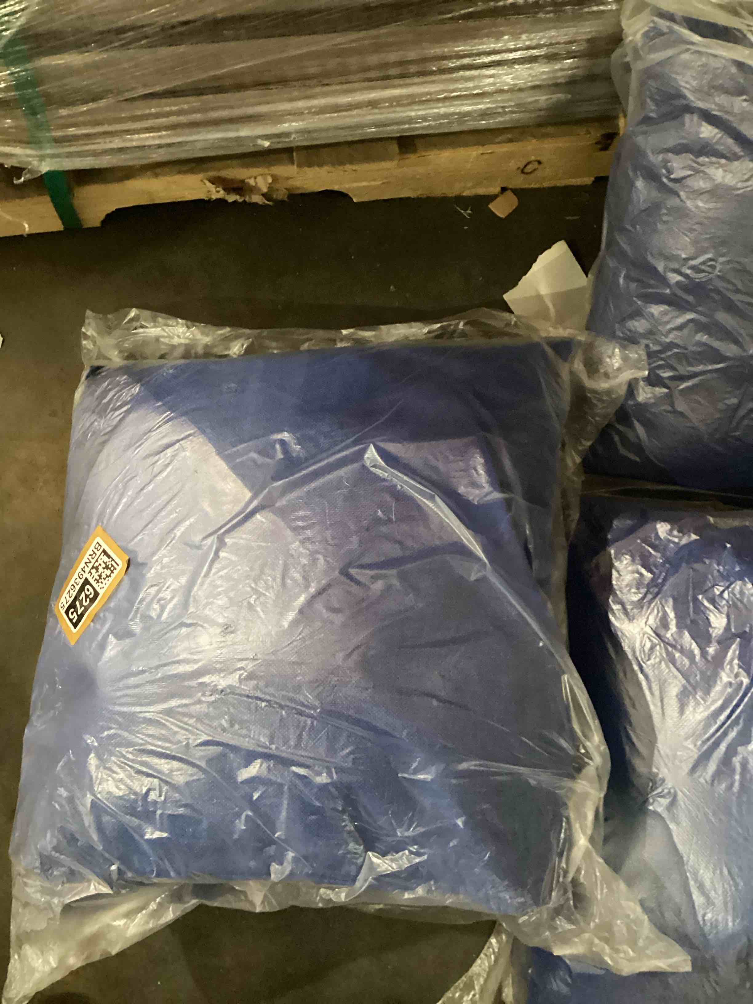 Condition photo showing Brand New for 2 pack patio cushions