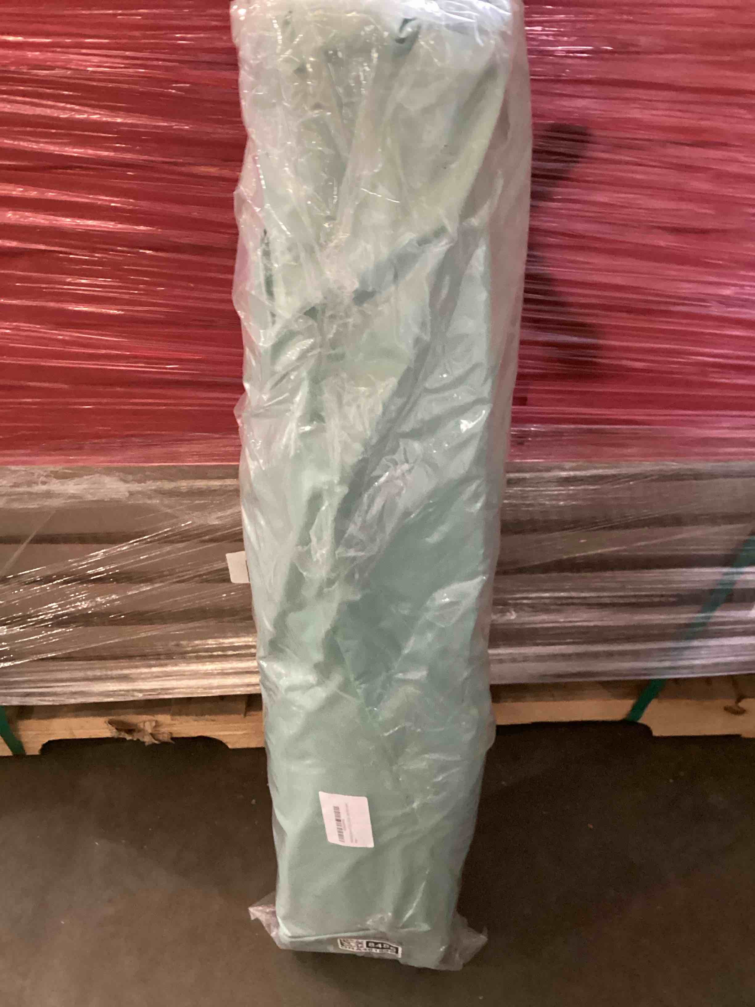 Condition photo showing As Is for whitefang deluxe pop up beach tent sun shade shelter for 3-4/5-6 person, uv protection, extendable floor with 3 ventilating windows plus carrying bag, stakes, and guy lines mint green xl