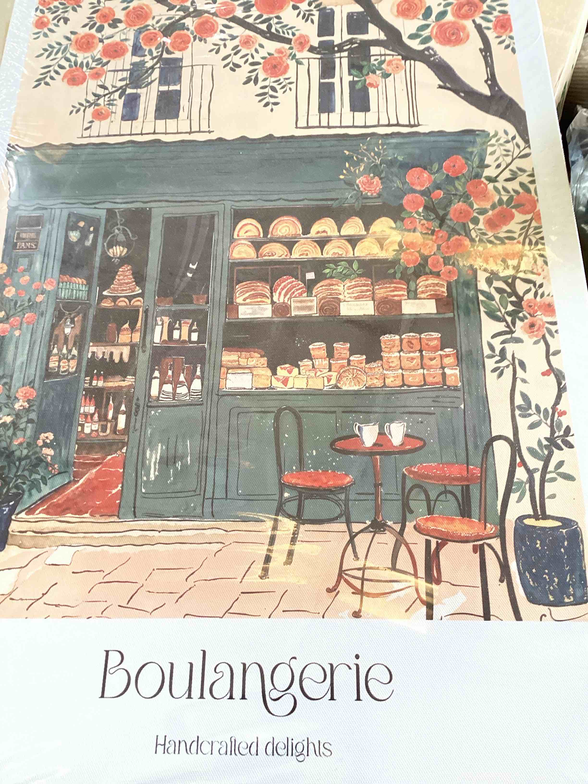 Condition photo showing As Is for boulangerie handcrafted delights 