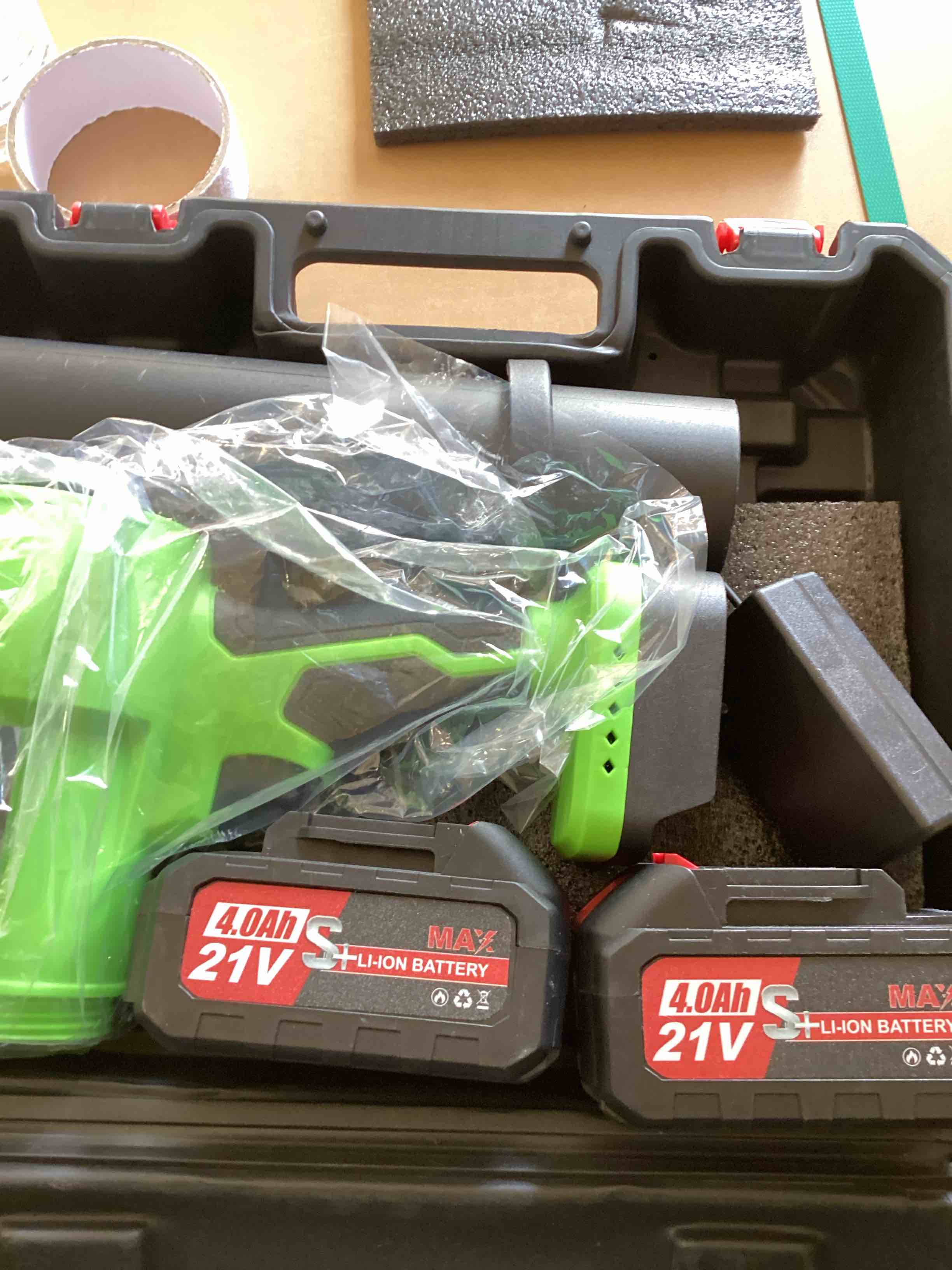 Condition photo showing As Is for electric blower 