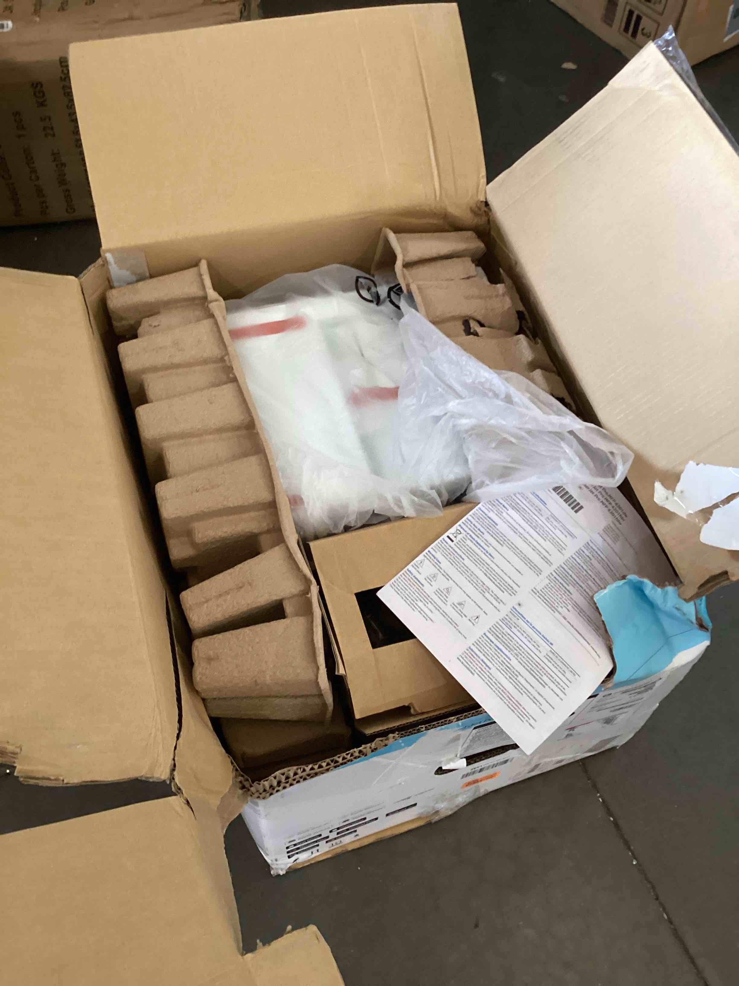 Condition photo showing As Is for hp color laserjet pro mfp 4301fdw wireless all-in-one color laser printer, scanner, copier, fax, best-for-office