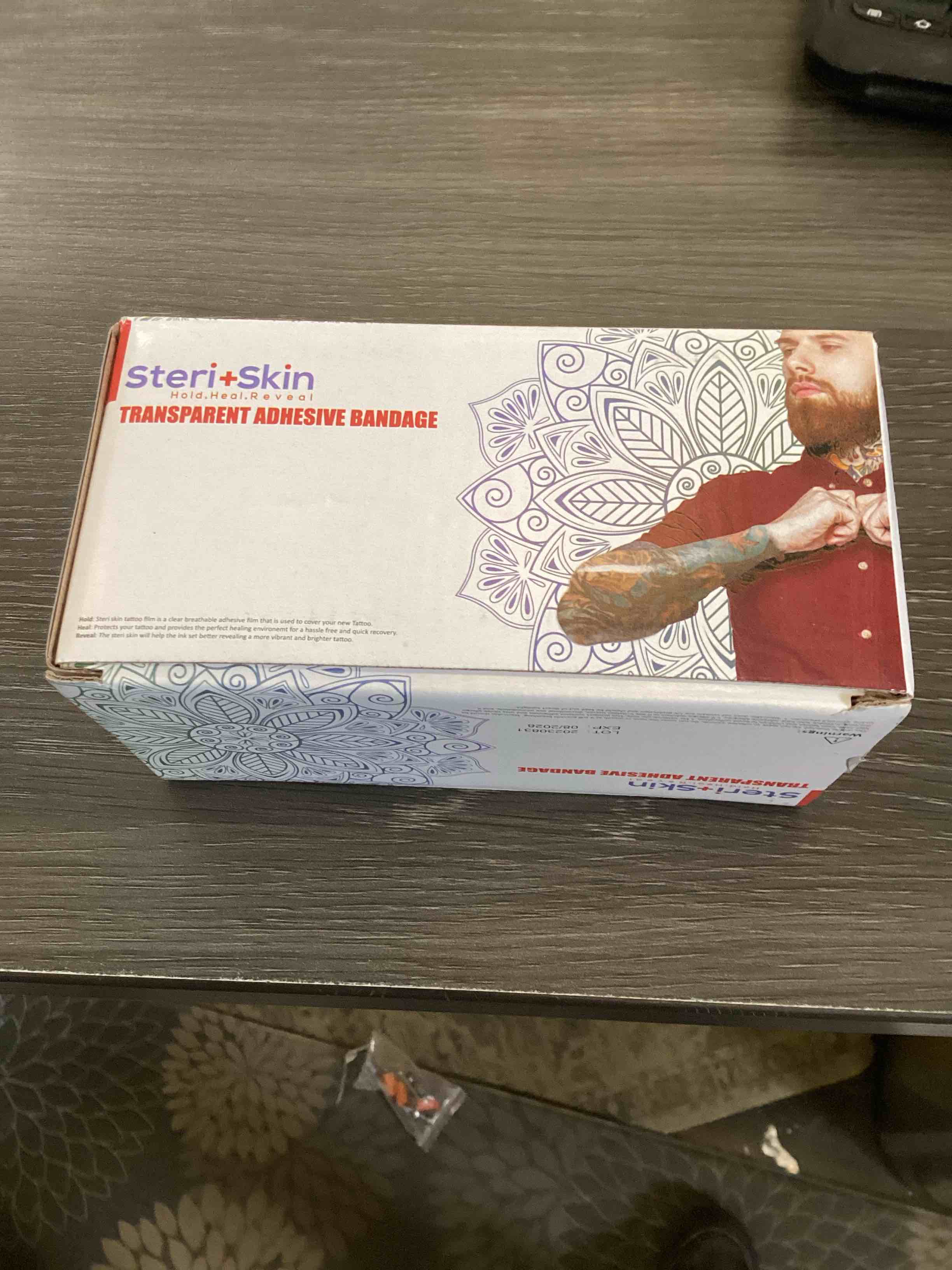 transparent adhesive bandage