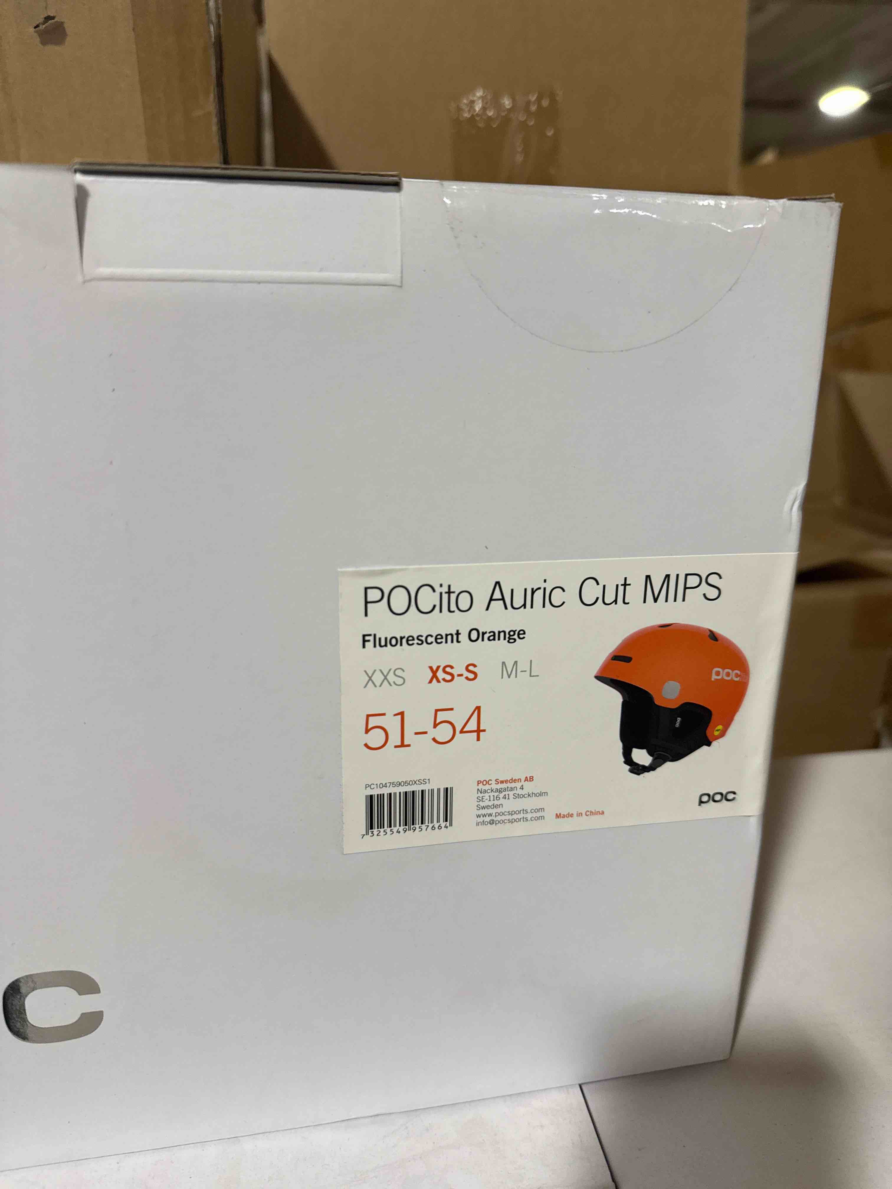 Condition photo showing Brand New for POC xs-s 51-54 Sports Kids' Pocito Auric Cut MIPS Helmet