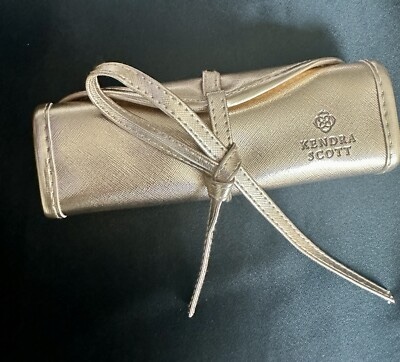 Condition photo showing Brand New for kendra scott travel organizer jewelry roll - gold
