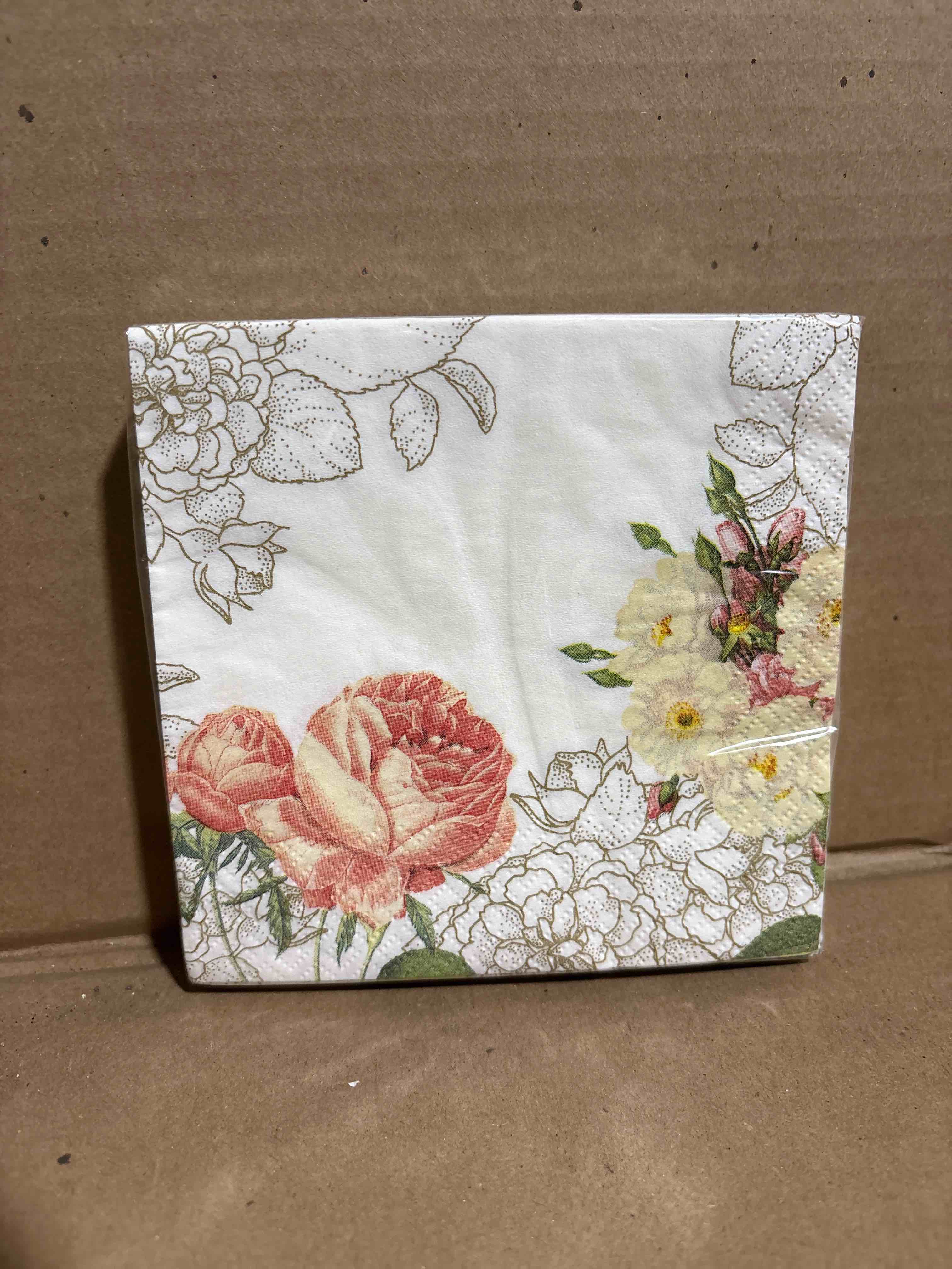 Condition photo showing New/Like New for talking tables blossom & brogues pack of 20 napkins