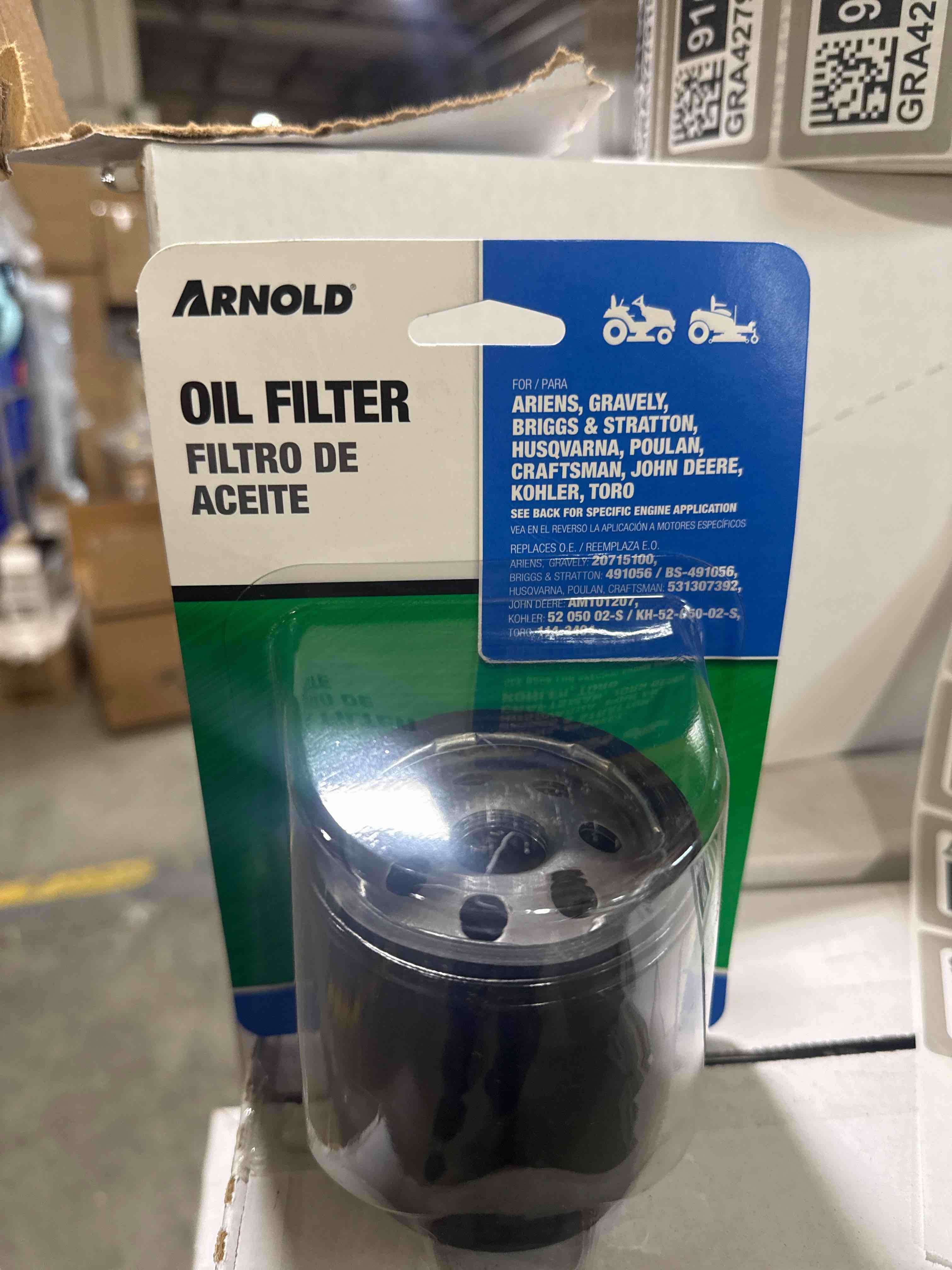 6 kohler 7080518 oil filter for briggs & stratton