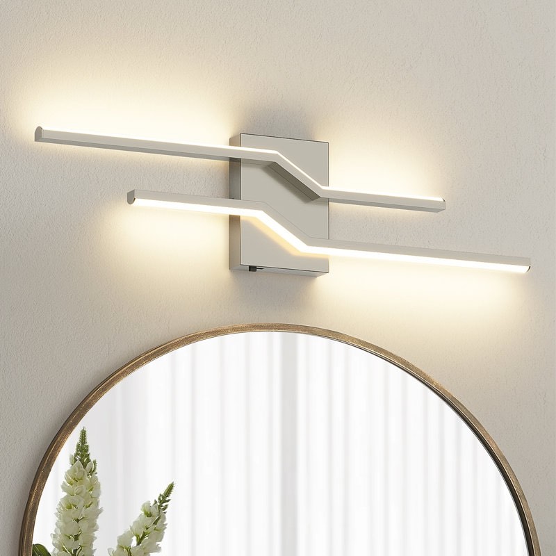 Dimmable LED Bathroom Vanity Light with 5 Adjustable Color Temperatures
