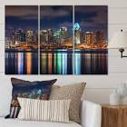 " Montreal Skyline At Night " 3 - Pieces