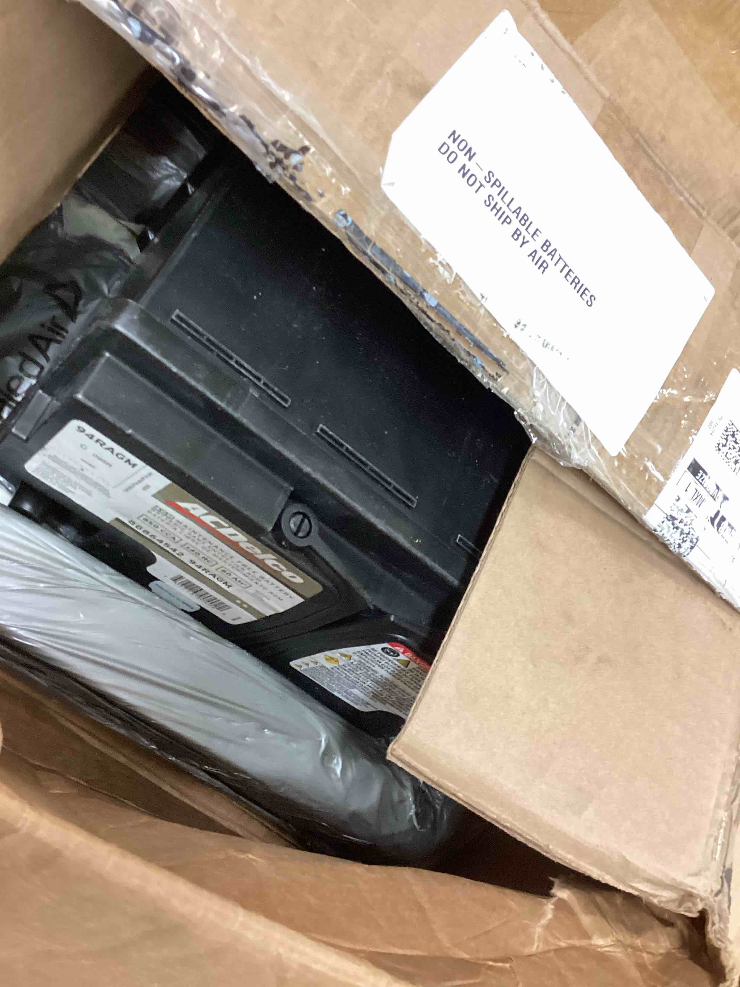 Condition photo showing As Is for ACDelco Gold 94RAGM (88864542) 36 Month Warranty AGM BCI Group 94R Battery Battery Pack of 1