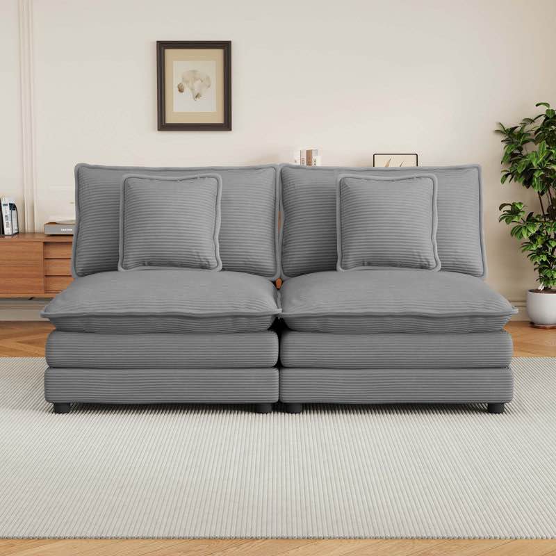 Ebern Designs 70.8"Sofa Modular Sofa Couch Upholstered(Incomplete)