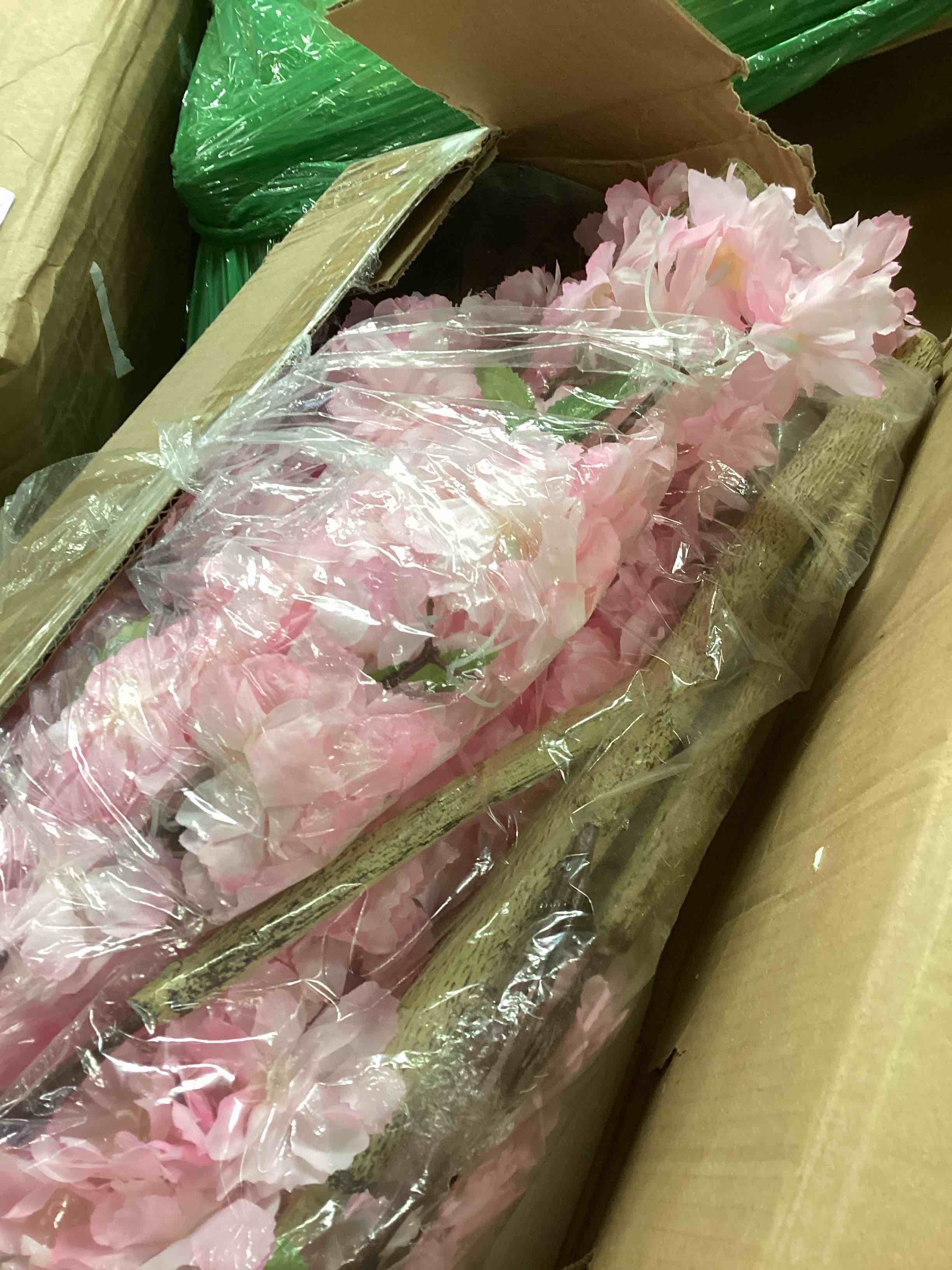 Condition photo showing item condition for Artificial Cherry Blossom Tree 6FT, Faux Sakura with Realistic Pink Silk Flowers and Plastic Pot, Indoor & Outdoor Plant Decoration for Home, Office, Wedding, Garden, Party