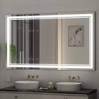 keonjinn bathroom mirror with lights 40” x 60”