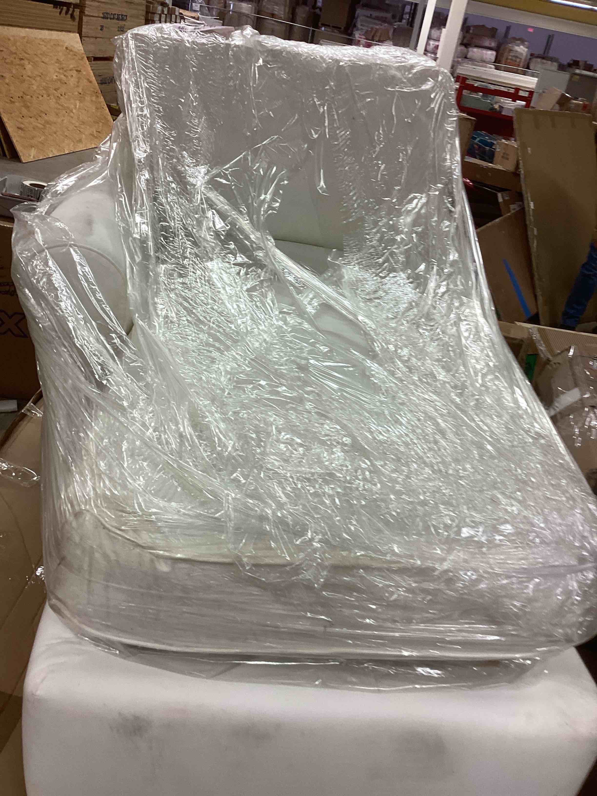 Condition photo showing item condition for Porter Upholstered Sectional ( incomplete one side only)