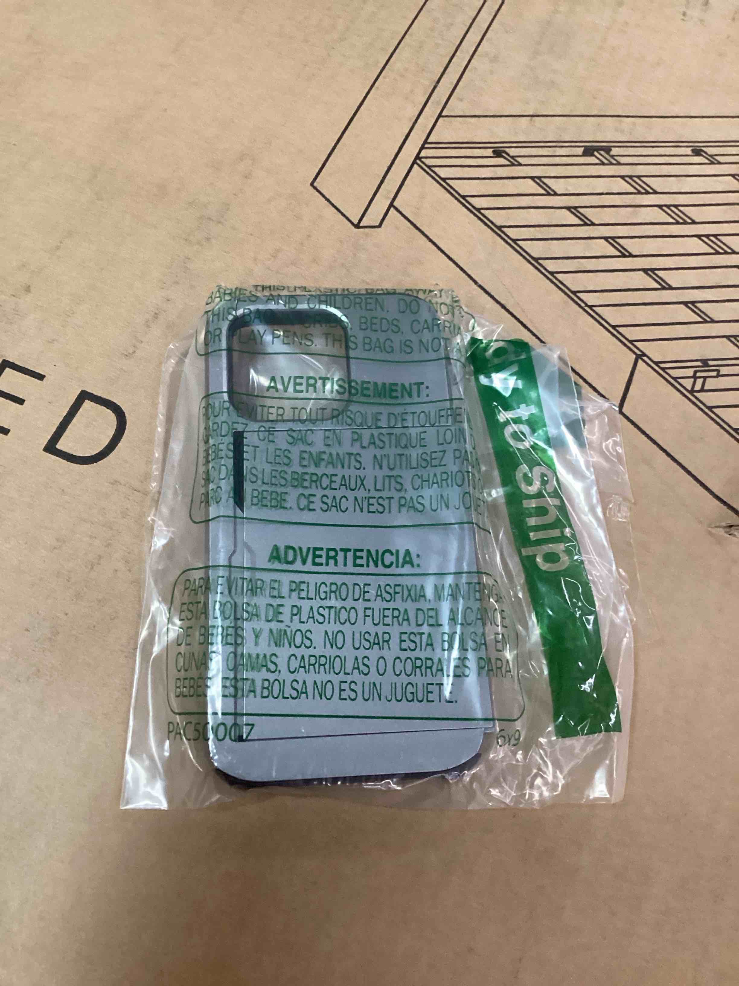 Condition photo showing New/Like New for Nvollnoe Compatible with iPhone 15 Pro Case with Card Holder Heavy Duty Protective Dual Layer Shockproof Hidden Card Slot Slim Wallet Phone Cover for Women&Men 6.1 inch(Gray) for iPhone 15 Pro-6.1''(3 Lens) Gray