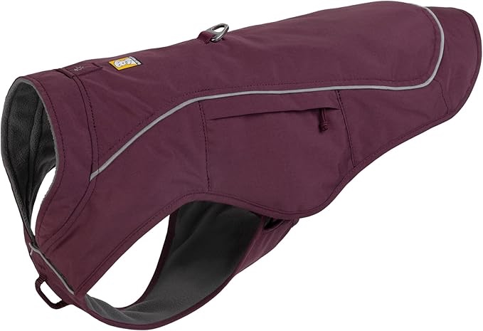 ruffwear overcoat fuse jacket harness combo purple rain medium 
