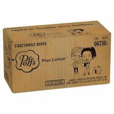 Puffs Plus Lotion Facial Tissues (Pack of 7)
