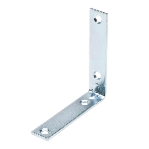 Everbilt Corner Braces Zinc Plated Steel 4”2 pck